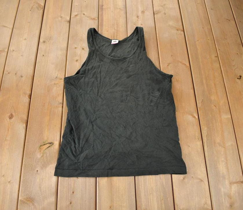 Vintage 1990s Blank Fruit Of The Loom Tank Top Made In USA