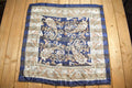 Vintage 1980s Striped Paisley Scarf