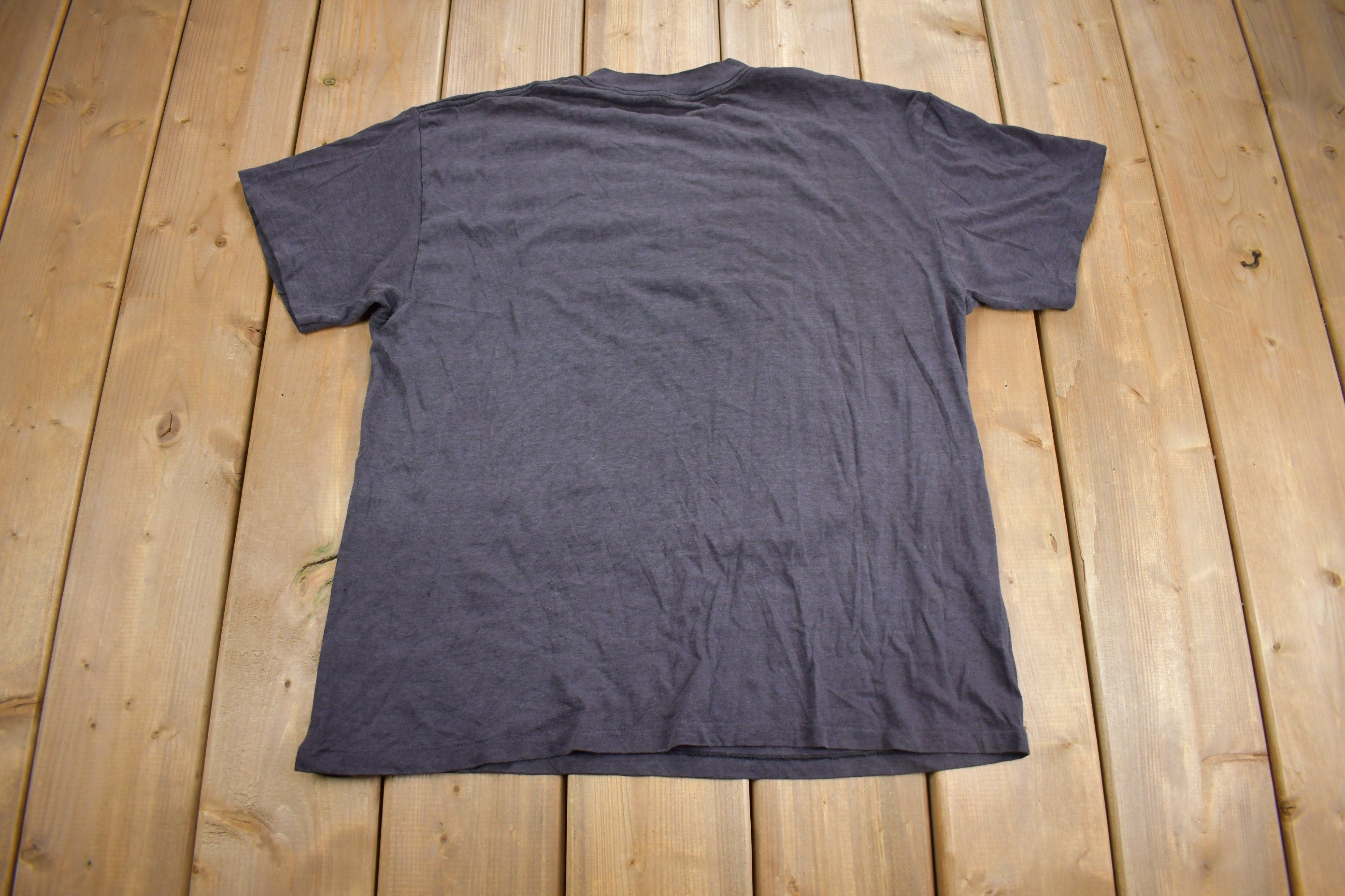 Vintage 1989 Harley Davidson "The Eagle Has Landed" 3D Emblem T-Shirt