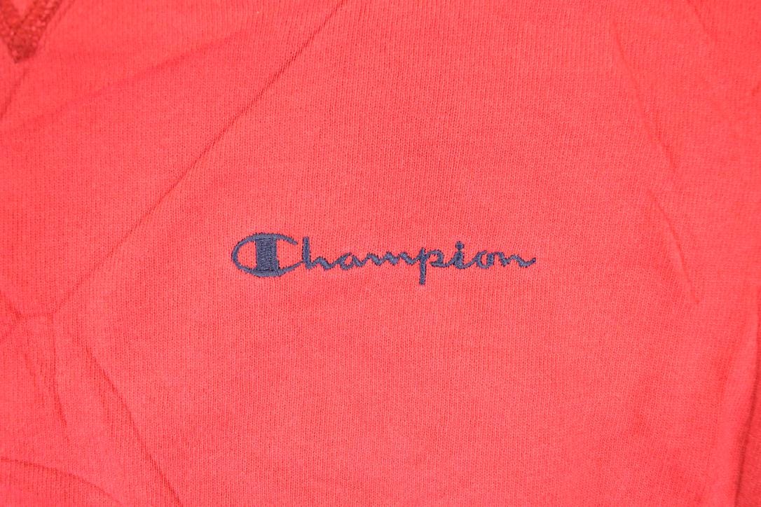 Vintage 1990s Champion Graphic Print Crewneck Sweatshirt Men's L