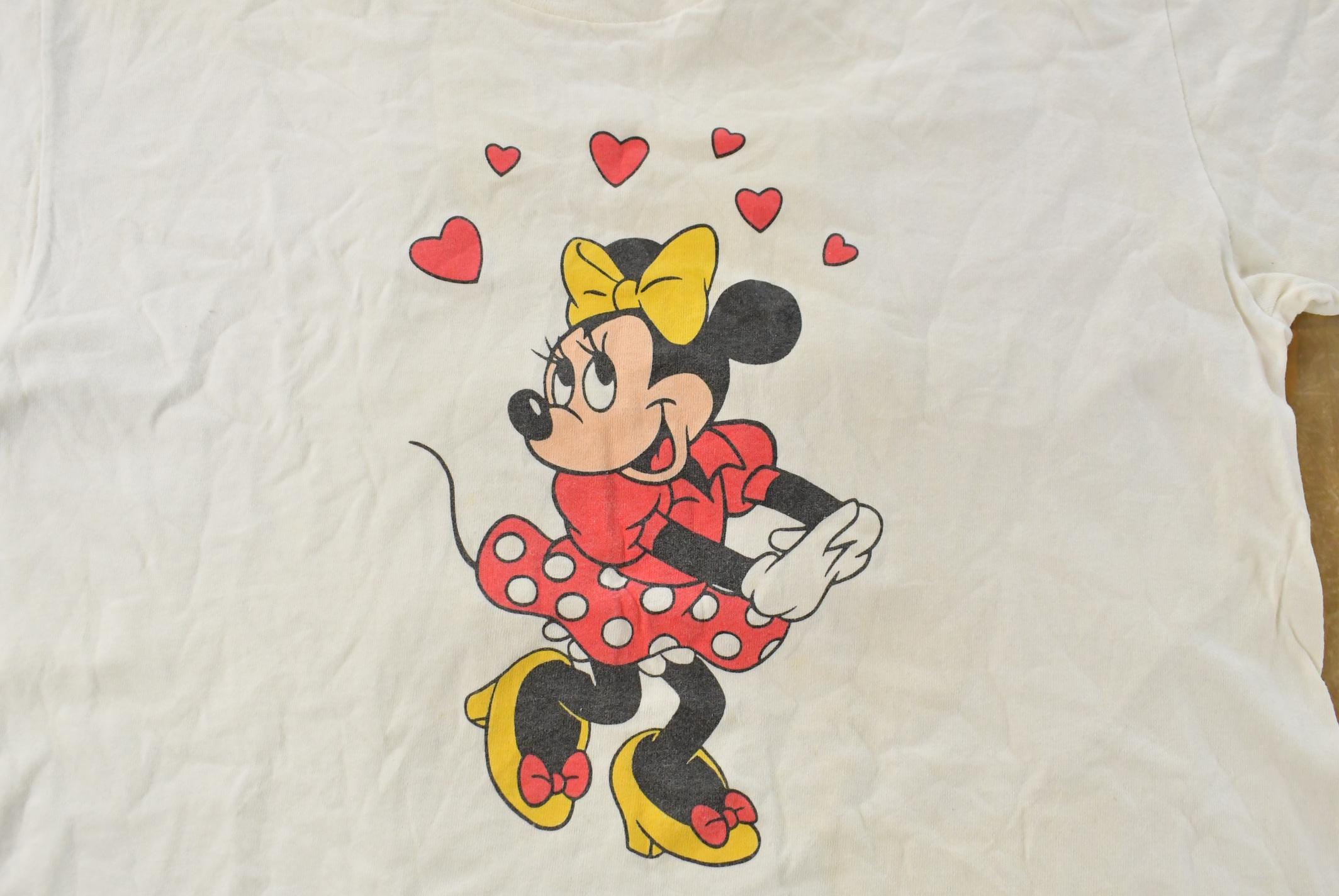 Vintage 1980s Disney Minnie Mouse Graphic T-Shirt Men's Large