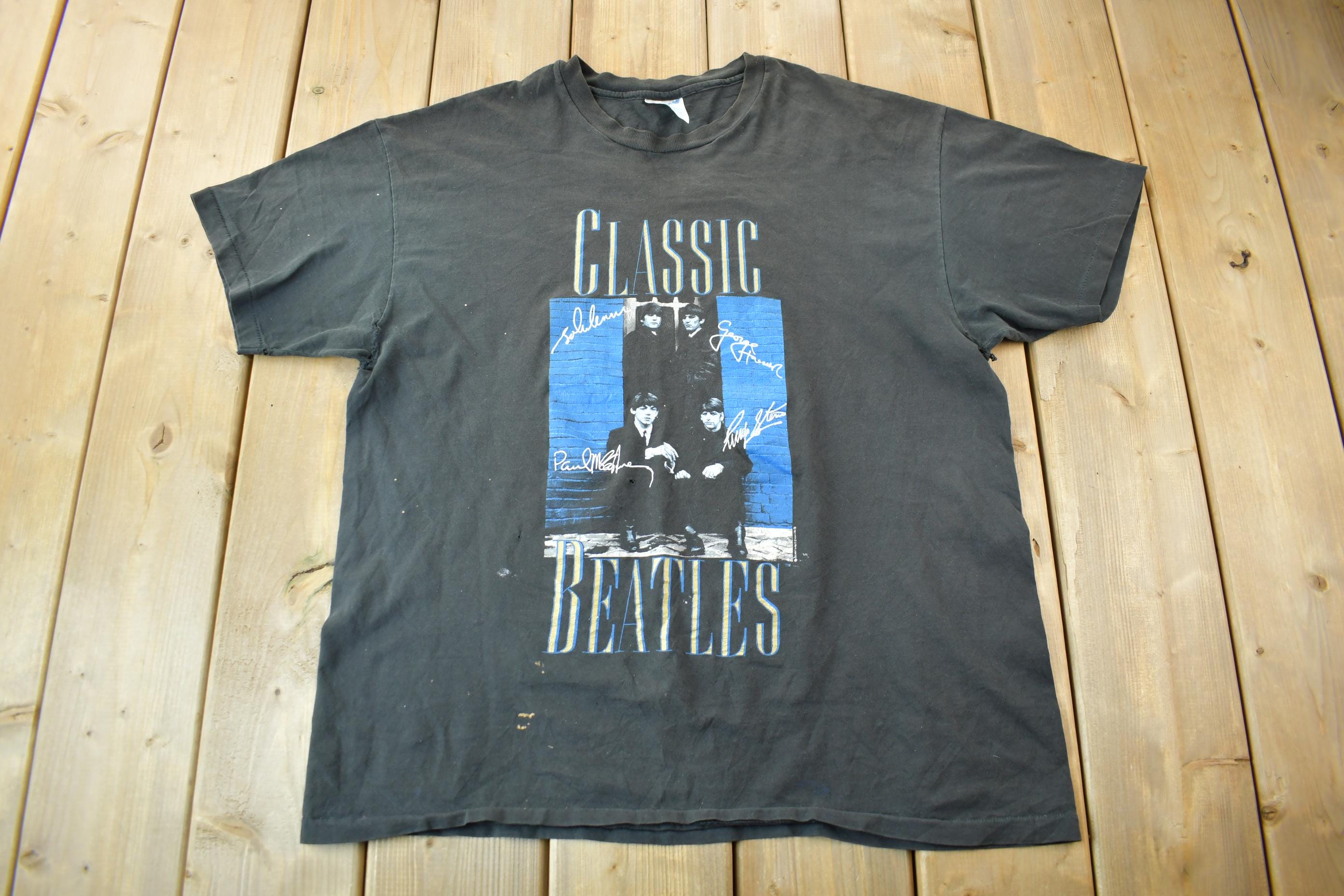 Vintage 1990s Clasic Beatles Graphic T-shirt