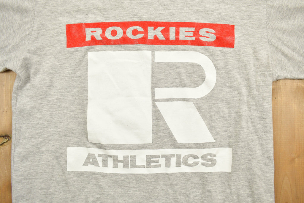 Vintage 1990s Rockies Athletics Graphic T-Shirt
