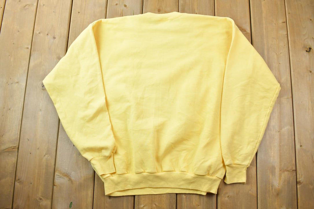 Vintage 1990s Crazy Horse Black Hills South Dakota Crewneck Sweatshirt