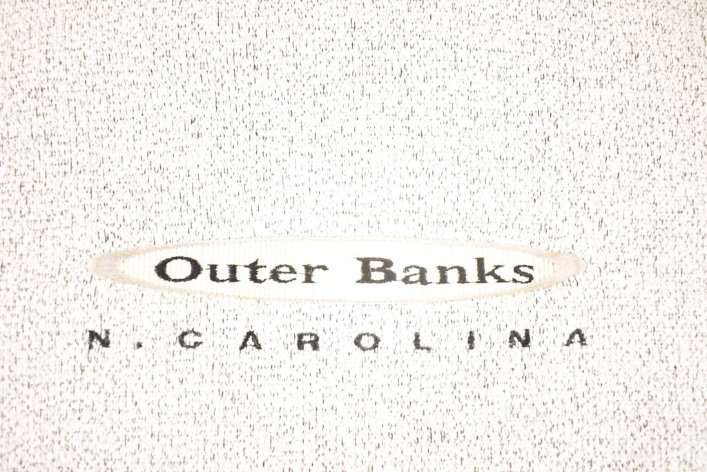 Vintage 1990s Outerbanks Carolina Souvenir Crewneck Sweatshirt Men's M / 90s Crewneck / Travel Vacation Sweater