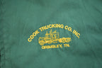 Vintage 1990s Cook Trucking Grimsley Tennessee Windbreaker