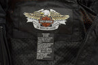 Vintage 1990s Harley Davidson Embroidered Motorcycle Jacket Men's M