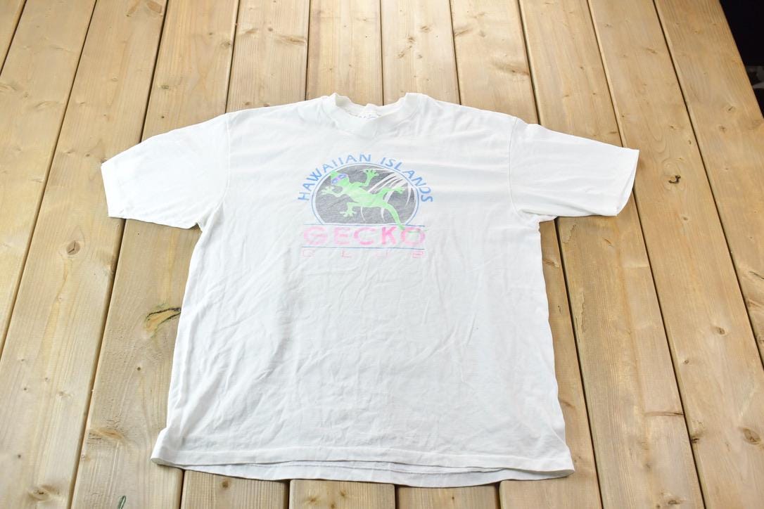 Vintage 1990s Souvenir Hawaii Travel T-Shirt