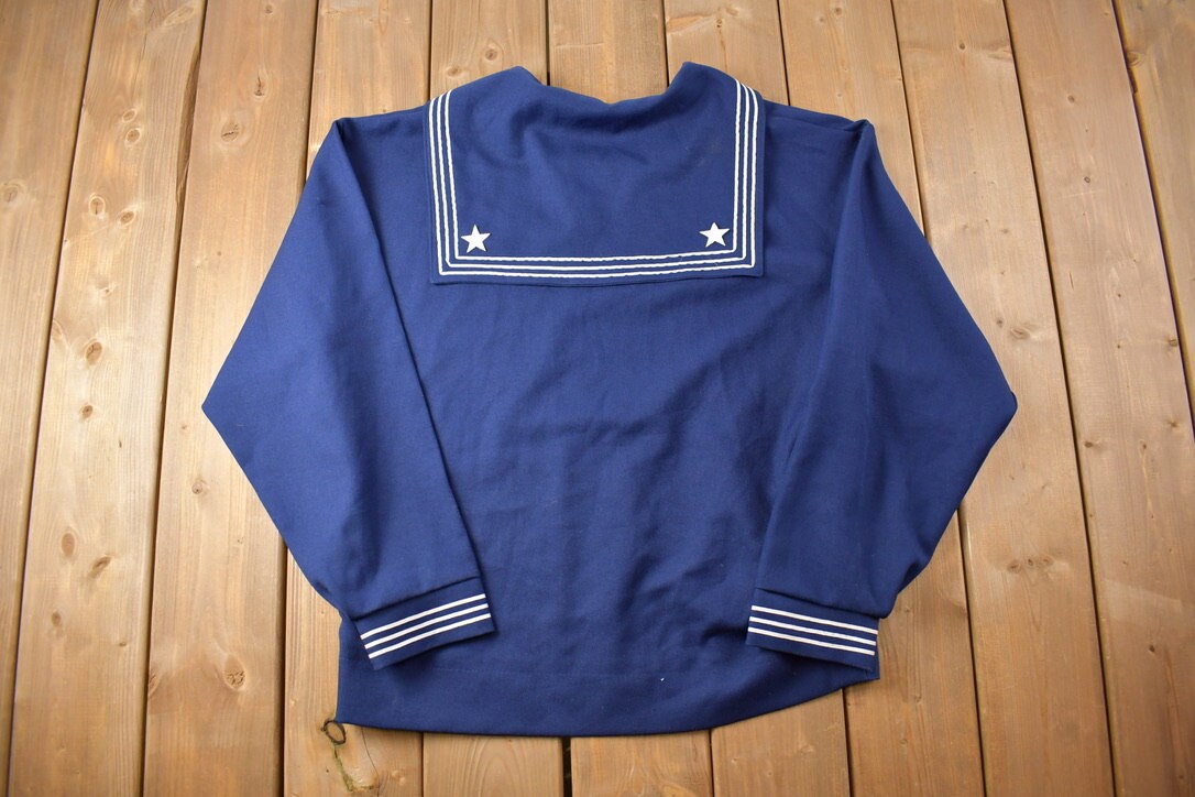 Vintage 1960s Naval Sweater / Navy Sweater / Vintage Navy Sweater / True Vintage /