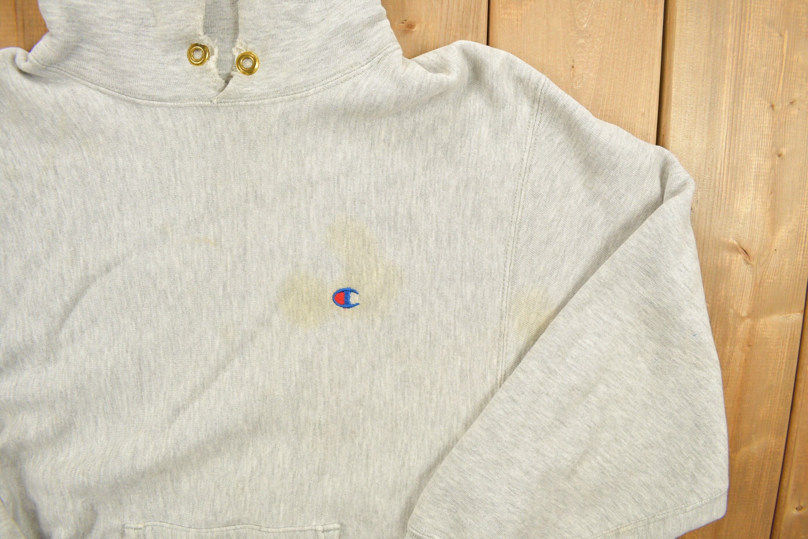 Vintage 1990s Champion Reverse Weave Grey Sweatshirt