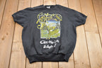 Vintage 1980s Clare Mar Lakes Ohio Deer Short Sleeve Crewneck Sweatshirt