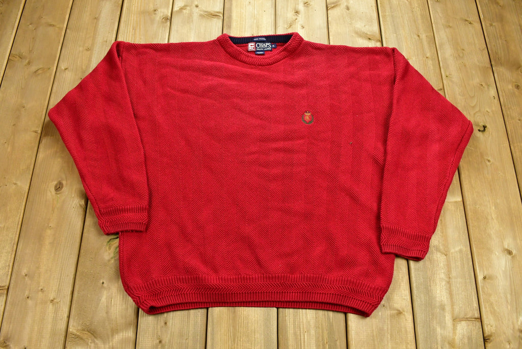 Vintage 1990s Chaps Ralph Lauren Knitted Sweater