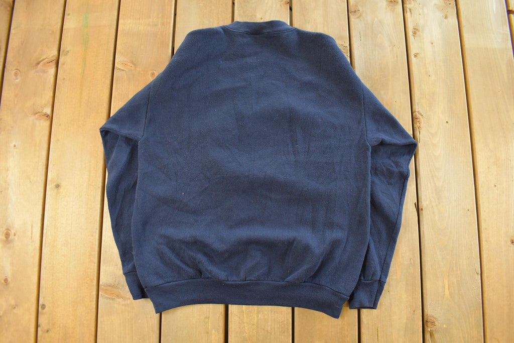 Vintage Pumpkin Autumn Crewneck Sweatshirt Men's Medium