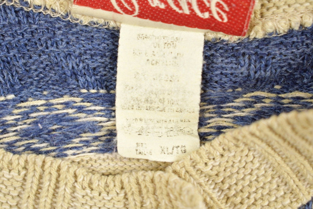 Vintage 1990s Grace Womens Button Up Knit Sweater