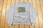 Vintage 1990s New Orleans Mardi Gras Crewneck Sweatshirt Men's 2XL