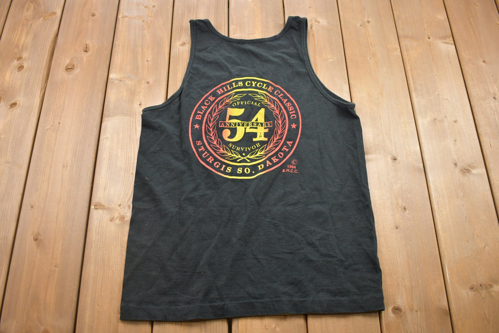 Vintage 1994 Black Hills Sturgis Graphic Tank Top
