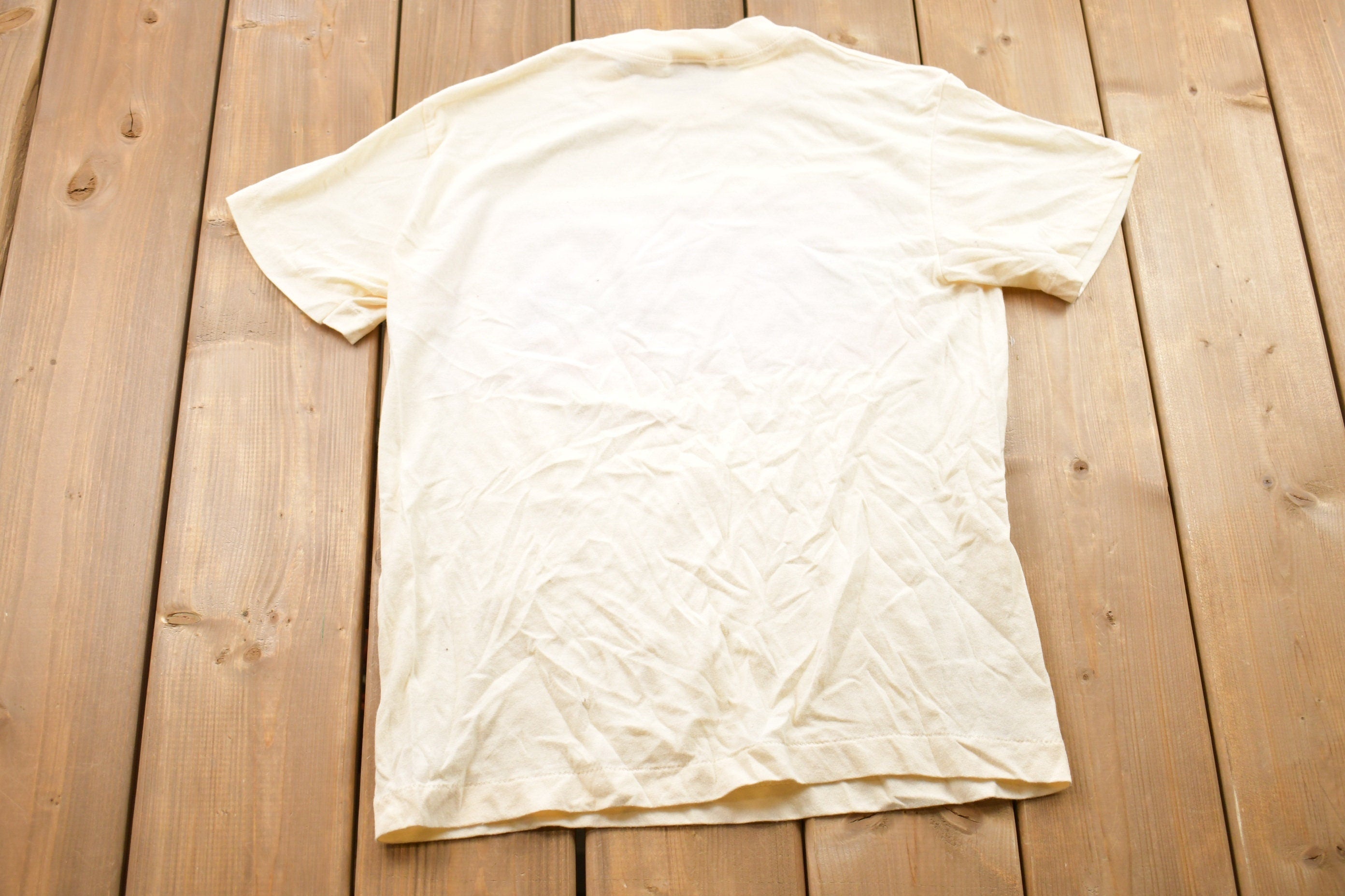 Vintage 1990s St. Augustine Cat Graphic T-Shirt