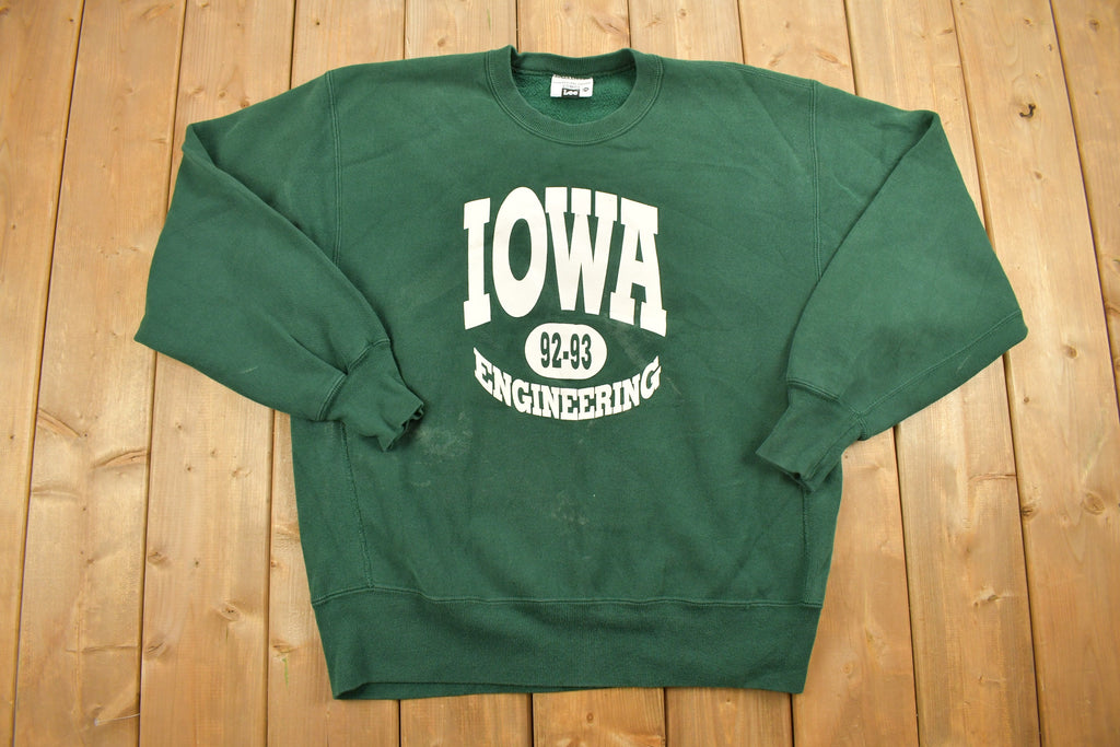 Vintage 1990s IOWA University Engineering Crewneck