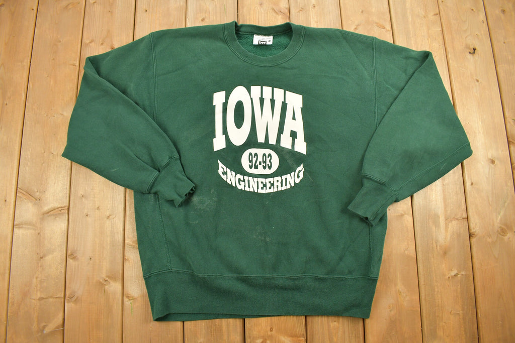 Vintage 1990s IOWA University Engineering Crewneck