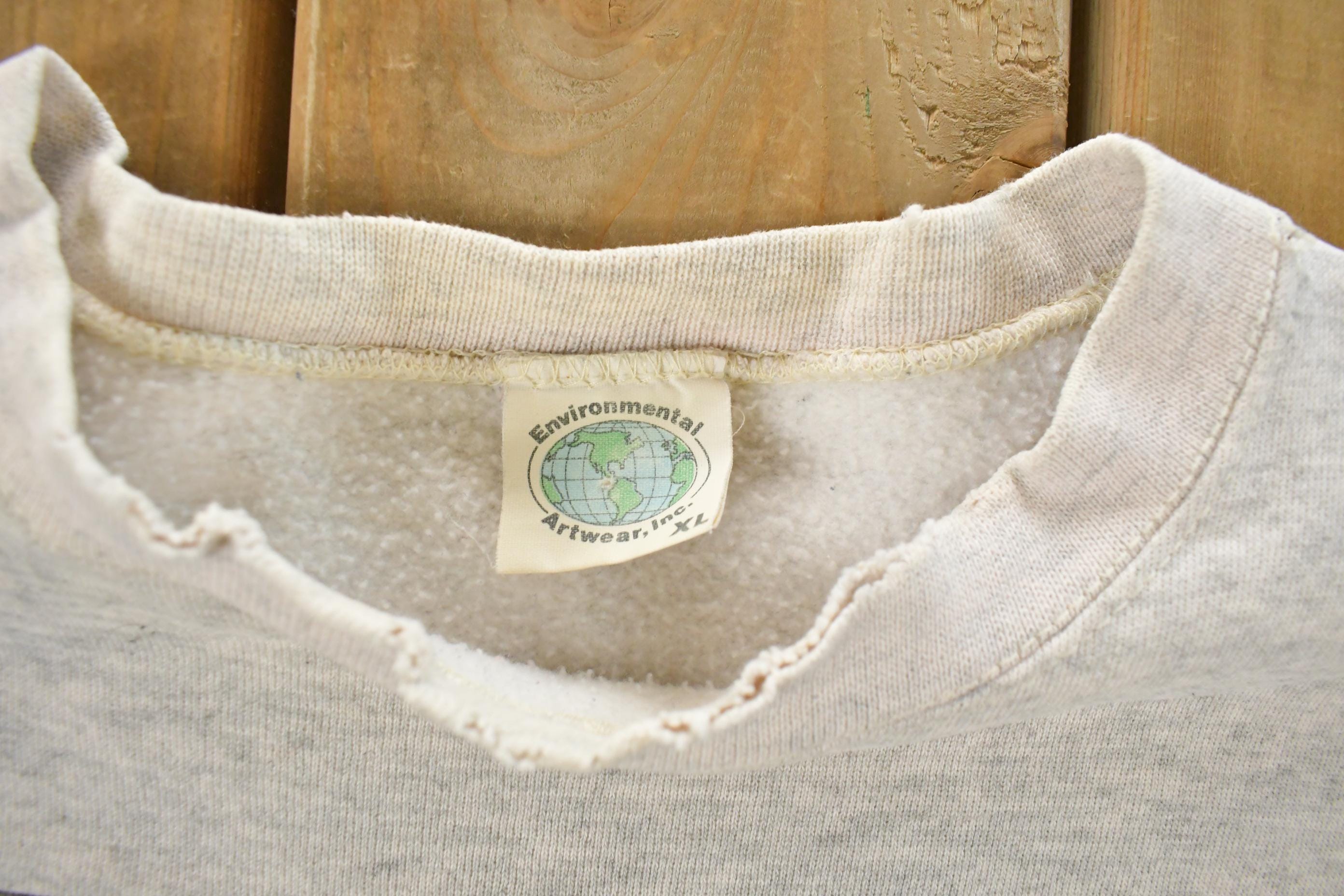 Vintage 1990s Deer Outdoors Crewneck Sweatshirt Men's XL