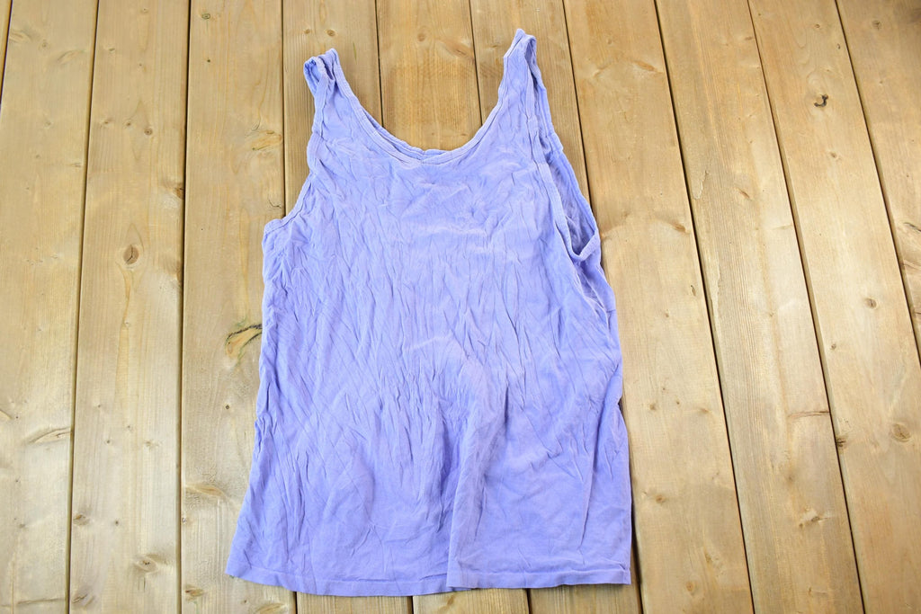 Vintage 1990s Summer Swell Neon Surfing Tank Top Mens L