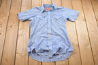 Vintage 1970s Ely Plains Plaid Button Up Western Shirt