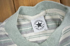 Vintage 1990s Converse All Star Embroidered Striped T Shirt