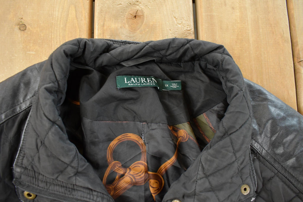 Vintage 1990s Lauren Ralph Lauren Quilt Jacket Women's XL