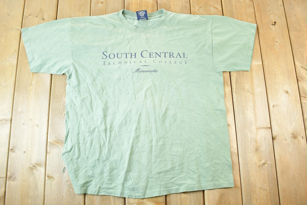 Vintage 1990s South Central Technical College Minnesota Souvenir T-Shirt Mens XL