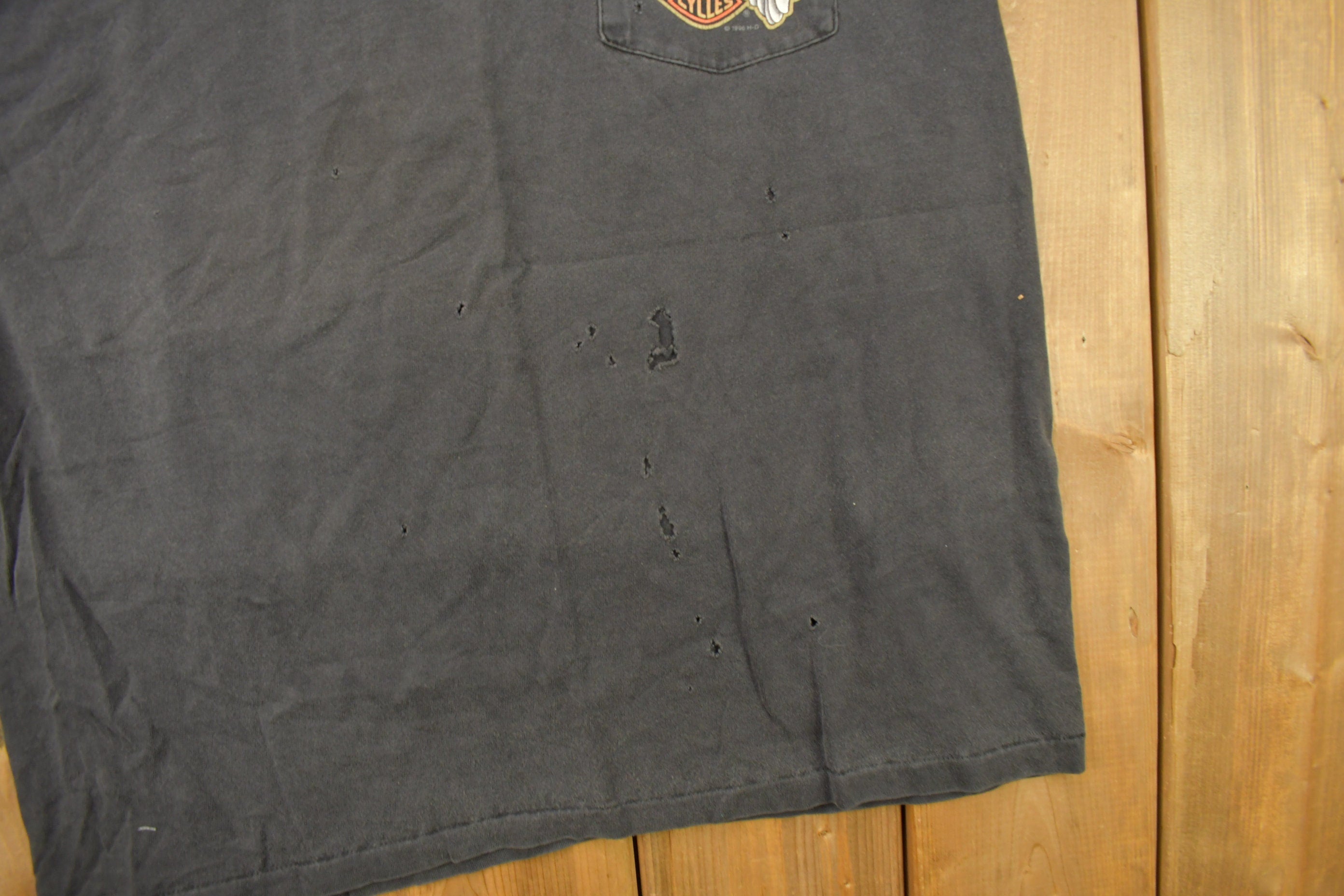 Vintage 1987 Harley Davidson Youngstown Ohio T-Shirt /