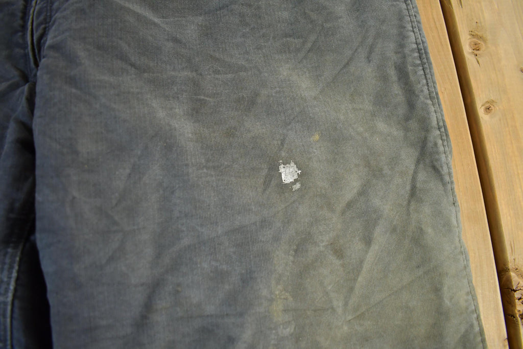 Vintage 1940s Navy Deck Bib Overalls WWII Men's Large