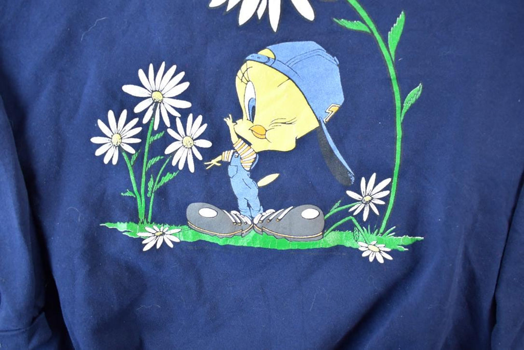 Vintage 1990s Tweety Bird Warner Brothers Souvenir Crewneck Sweatshirt Made In USA  90s Crewneck  Souvenir Sweater  Streetwear  Travel