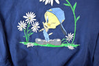 Vintage 1990s Tweety Bird Warner Brothers Souvenir Crewneck Sweatshirt Made In USA  90s Crewneck  Souvenir Sweater  Streetwear  Travel