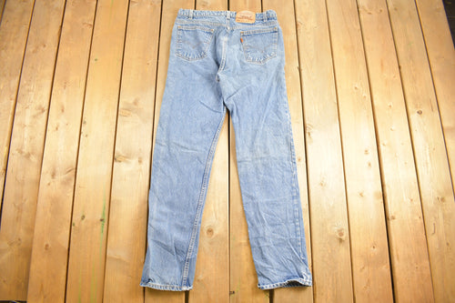 Vintage 1990s Levi's 505 Orange Tab Jeans Size 32 x 32