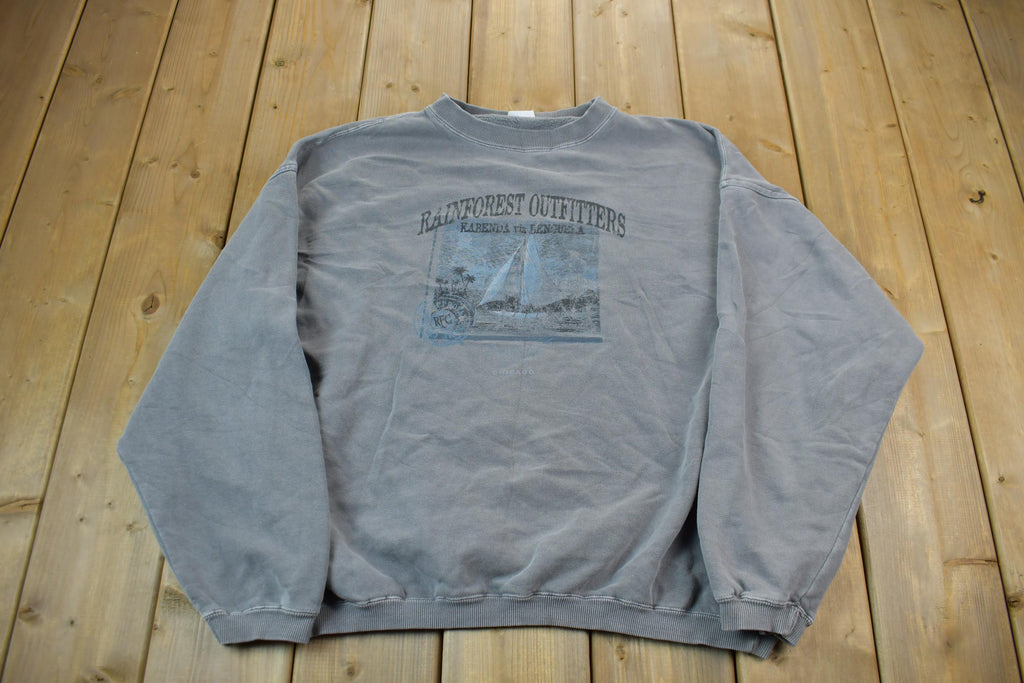 Vintage 1990s Rainforest Cafe Crewneck Sweatshirt