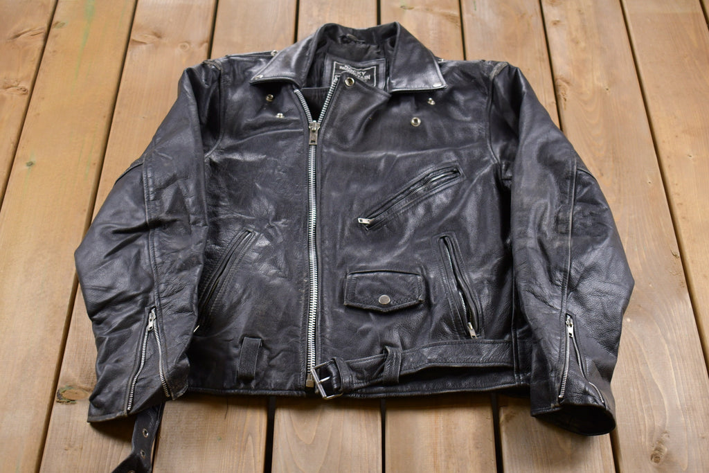 Vintage 1990s Rocky Mountain Hides Leather Jacket