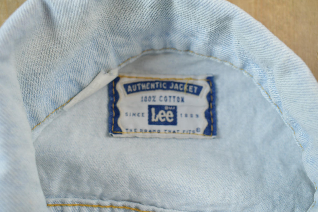 Vintage 1990s Lee Denim Jean Jacket