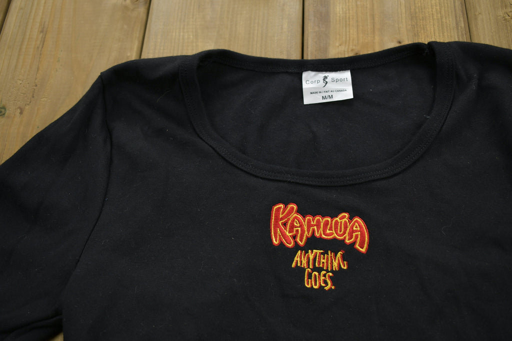 Vintage Kahlua Embroidered Graphic T-Shirt