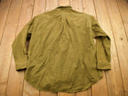 Vintage 2001 Lands End Blank Button Up Shirt