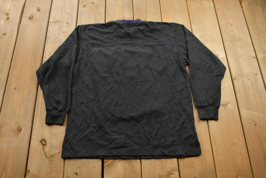 Vintage 1990s Los Angeles Kings NHL Raglan Crewneck Sweatshirt