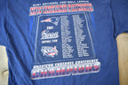 Vintage 2001 New England Patriots AFC Champions Graphic T-shirt