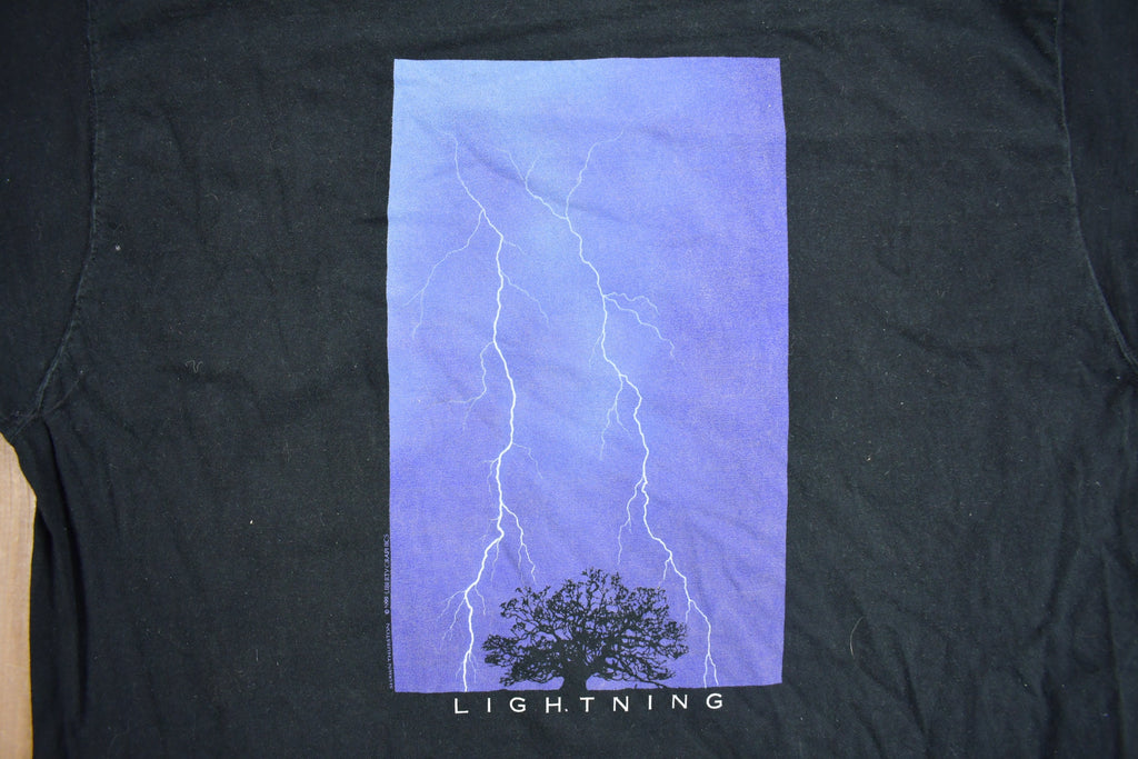 Vintage 1999 Lightning Graphic T Shirt