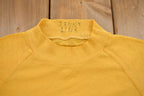 True Vintage 1970s Women's Mock Neck Distressed T Shirt