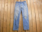 Vintage 1990s Levi's 550 Red Tab Denim Jeans Size 34 x 35