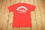 Vintage 1980s Performance Harley Davidson Syracuse New York Henley T-Shirt