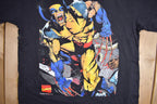Vintage 1990s Wolverine X-Men Marvel Comics T-shirt