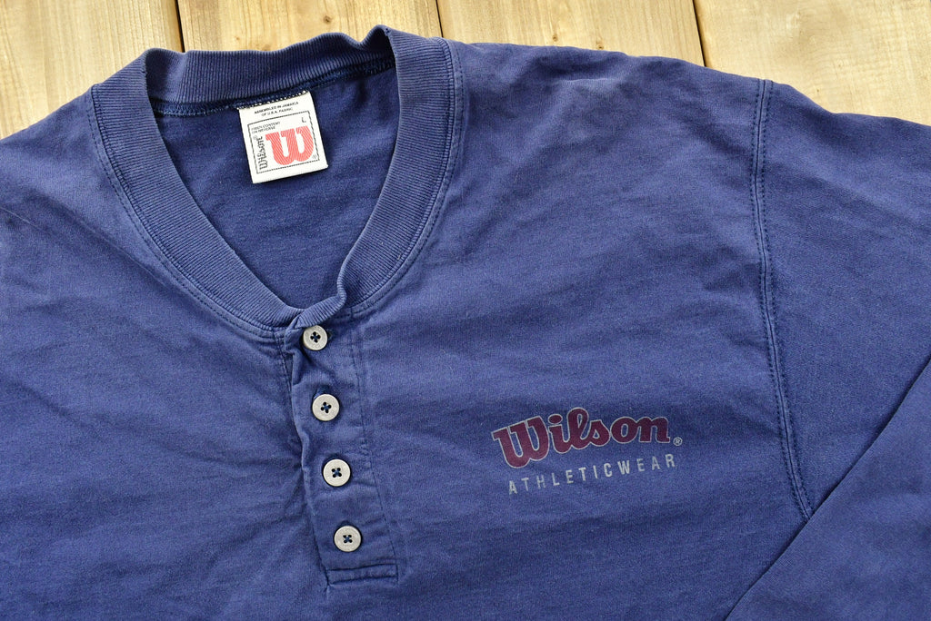Vintage 1990's Wilson Athleticwear Button Up Sweatshirt