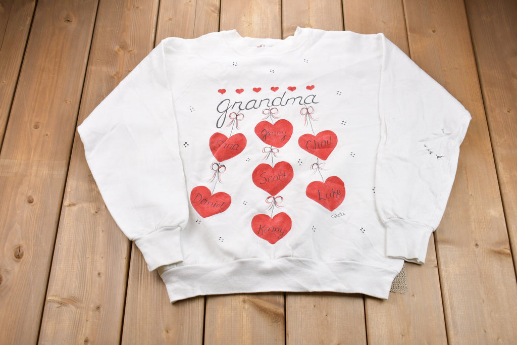 Vintage 1990s Grandma Graphic Crewneck Sweatshirt