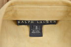 Vintage 1990s Womens Ralph Lauren Western Button Up Shirt
