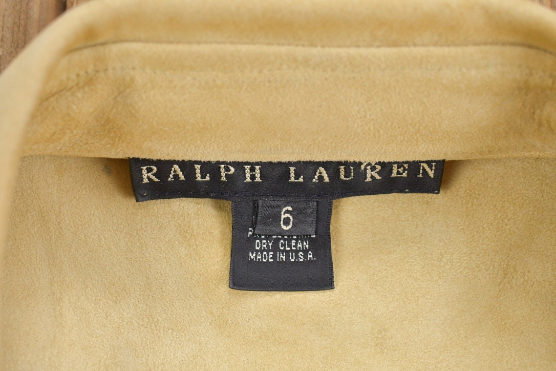 Vintage 1990s Womens Ralph Lauren Western Button Up Shirt